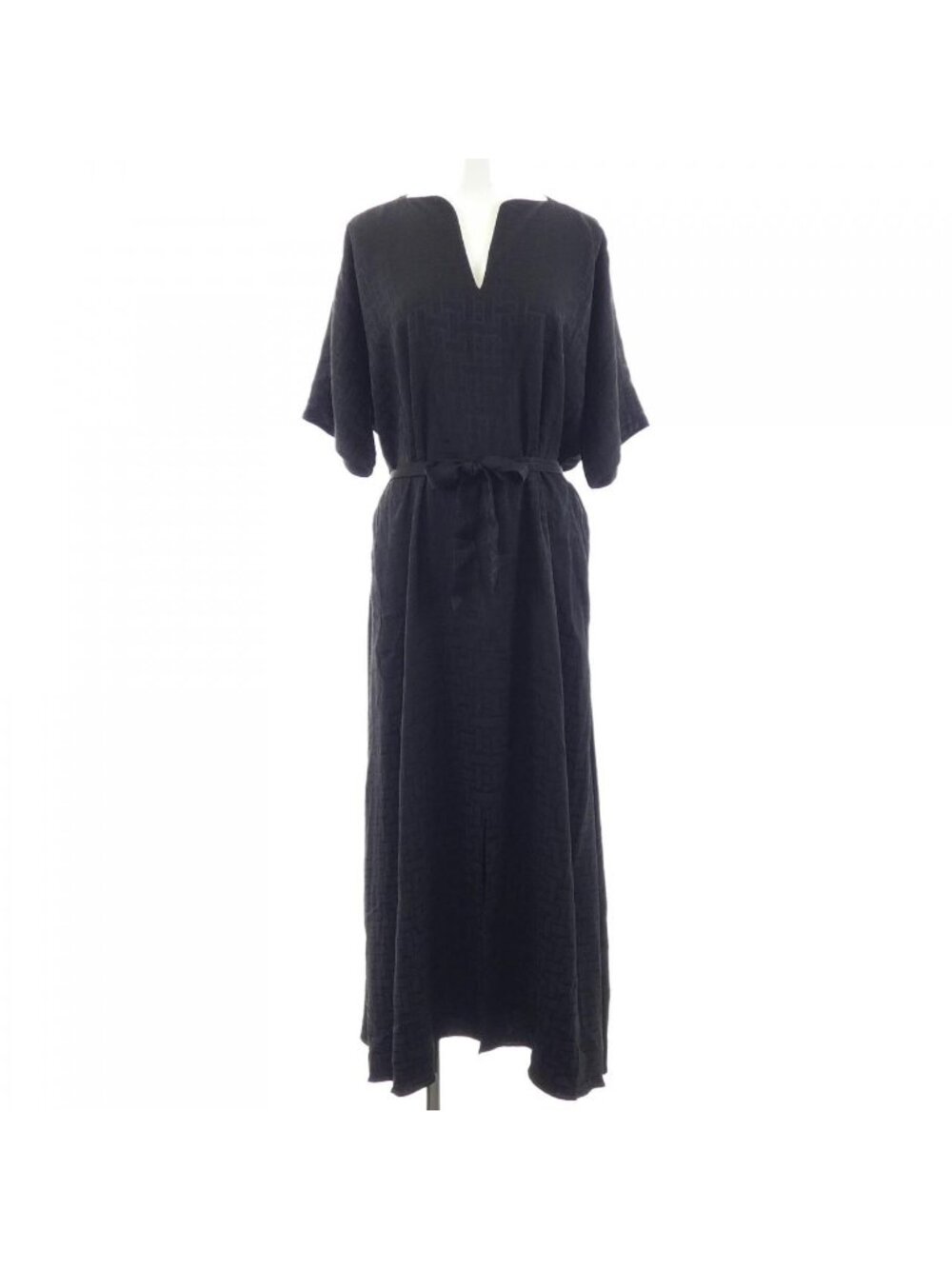 Hermes Mosaic Dress Black